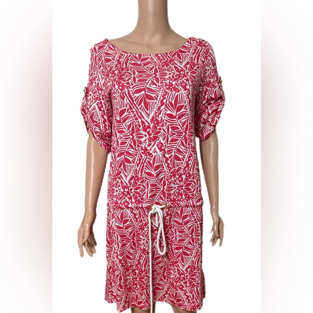 Lilly Pulitzer Pink and White Mini Dress